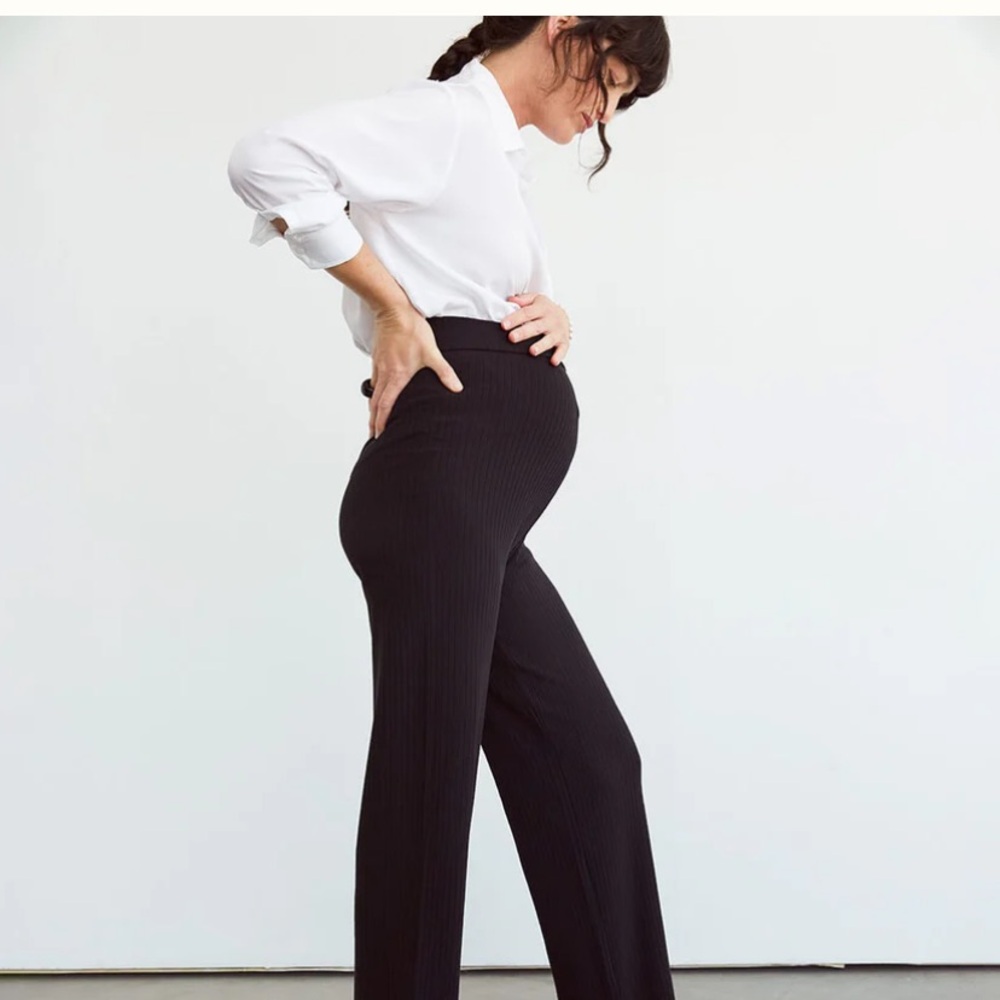 Storq City Wide Leg maternity pants